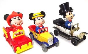 TOMY MICKEY MOUSE COLLECTION - 3 CARS -  DS*