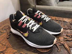 floral nike trainers
