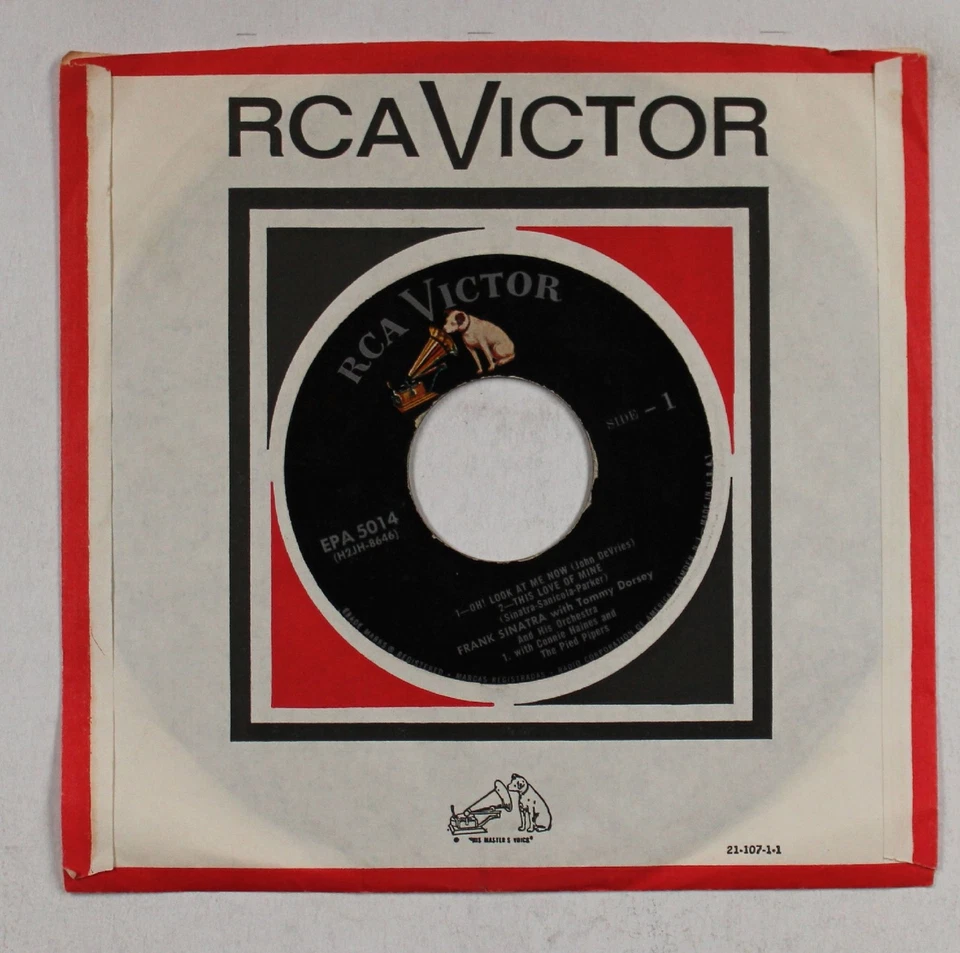 Frank Sinatra Frankie And Tommy US 7inch Vinyl Single 1958 Tommy Dorsey - Bild 1 von 1