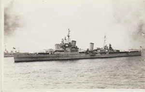 H M S Sheffield Vintage Postcard Navy Article - Picture 1 of 2