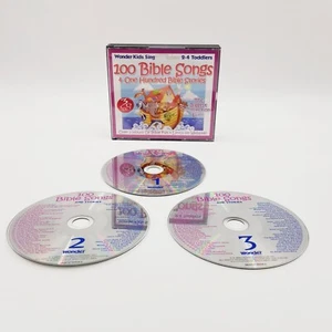 Wonder Kids: 100 Bibellieder mit Texten & 100 Bibelgeschichten (3 CD-Set) über 3 Std. - Bild 1 von 22