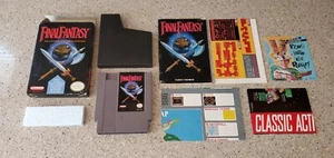 Final Fantasy 1 I Nintendo NES RPG Game Complete CIB Box Map Chart Manual lot !  - Picture 1 of 24