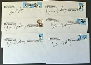Suecia 2002 Scott 2431 Astrid Lindgren libros infantiles firmados por Lars Sjöblom - Imagen 1 de 3