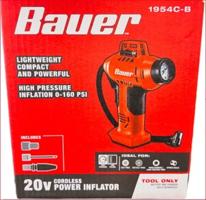 INFLADOR PORTÁTIL 20V INALÁMBRICO 0-160 PSI - Solo herramienta - Imagen 1 de 3