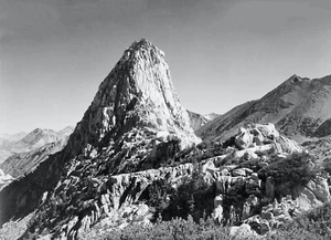 KINGS RIVER CANYON, CALIFORNIA Fin Dome Ansel Adams Fine Art Giclee Repro 17x24 - Picture 1 of 2
