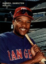 1996 (RANGERS) Rangers Mother's #5 Darryl Hamilton