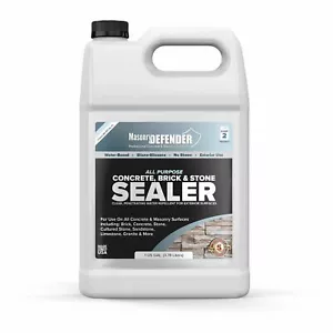All Purpose Concrete, Brick & Stone Sealer, Clear Penetrating Water Repellent... - Picture 1 of 6
