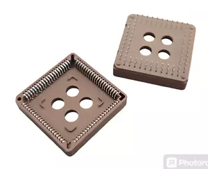 1 STCK. STECKER PLCC IC STECKER 84 POSITION POSITION DURCH LOCH PLCC84 PLCC-84 - Bild 1 von 1