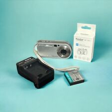 🔥Sony Cyber-Shot DSC-P200 7.2MP Silver Digital Camera Tested W/ 2x Batteries