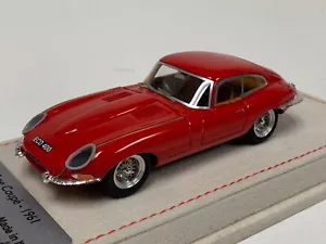 1/43 Tecnomodel Jaguar E-Type cupé 1966 en rojo brillante T-MI52B A2032 - Imagen 1 de 12