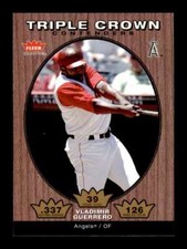 2006 Fleer Tradition Triple Crown Contenders Vladimir Guerrero #TC-9 Angels