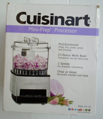 Cuisinart Mini-Prep Processor Stainless Steel 21 Oz Bowl 2 Speed Chop Or Grind - Image 1 of 4