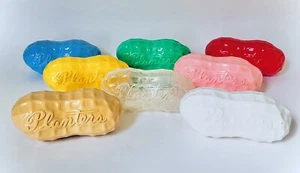 Vintage 1955 Planter’s PEANUT SHELL Candy Container Premium COMPLETE SET OF 8 - Picture 1 of 5