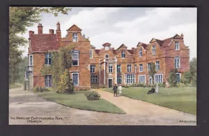 Suffolk IPSWICH Christchurch artist AR Quinton fine postcard c1920/30s - Picture 1 of 2