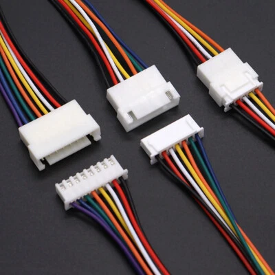 XH2.54mm Connectors JST Wire 2 3 4 5 6 7 8 910Pin Male Female PCB Plug 10cm 20cm - Image 1 of 4