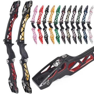 25" ILF Recurve Bow Riser CNC Aluminum RH LH Archery Target Hunting NIKA ET-12 - Image 1 of 4