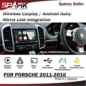 SP WIRELESS CARPLAY ANDROID AUTO MIRROR INTEGRATED FOR PORSCHE PCM 3.1 2011-2016 - Bild 1 von 1
