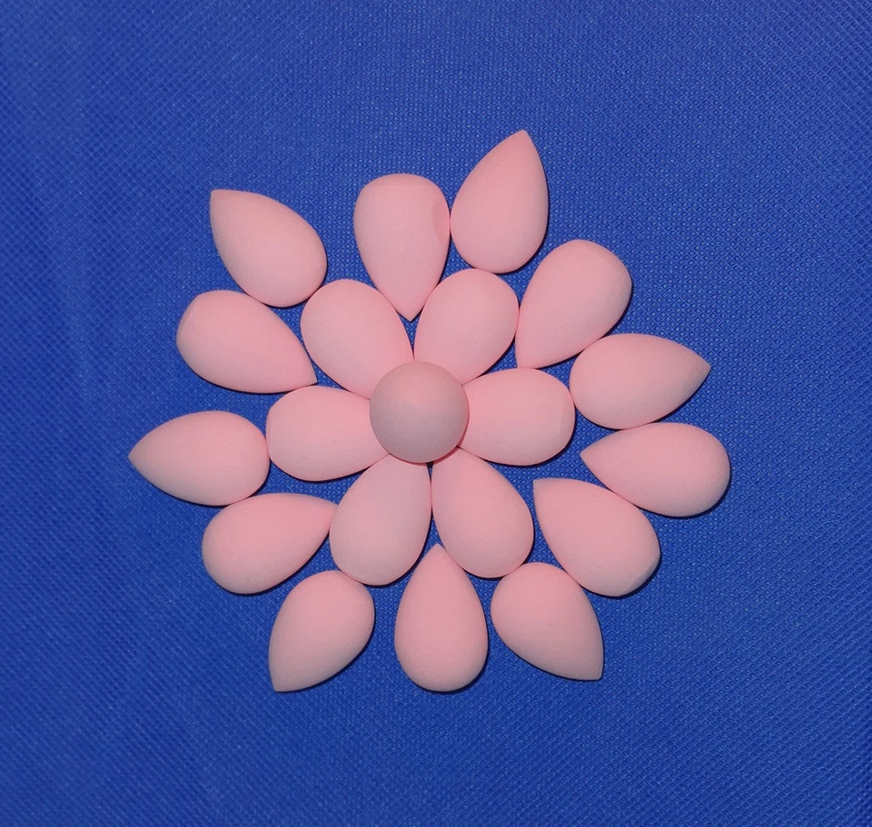 20 Pcs Mini Size Woman Makeup Foundation Blender Sponge Beauty Cosmetic - Imagen 1 de 2