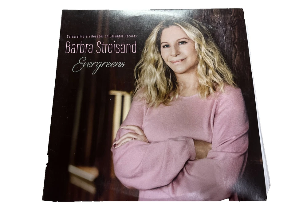 Barbra Streisand - Evergreens (Limited Edition, Baby Pink Vinyl 2 LP) USED !!! - Image 1 of 1
