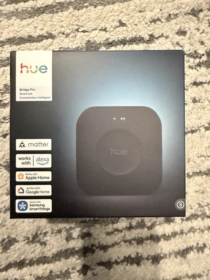 Philips Hue Bridge Pro (Black) – Smart Lighting Hub | and