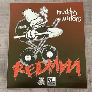 Redman Muddy Waters Promo Sticker 1996 Rare Def Jam Vintage Hip-Hop 90s Sticker - Picture 1 of 1