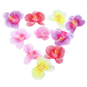 10 Piezas Flor de Hibisco Simulada Bebé Artificial Boda Hawaiana Decoración - Imagen 1 de 12