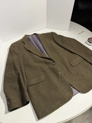 Винтажный шерстяной мужской блейзер Eddie Bauer 44L сделано в США - Изображение 1 из 4