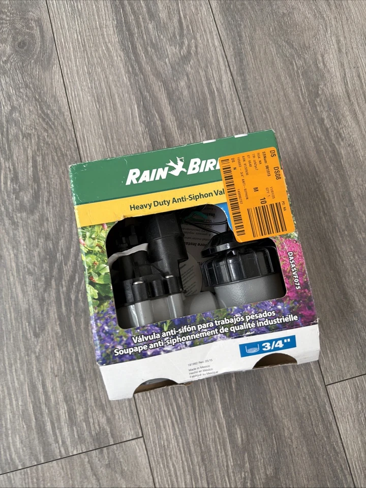 Rain Bird 3/4 in. Anti-Siphon Irrigation Valve with Flow Control (DASASVF075) - Image 1 of 4