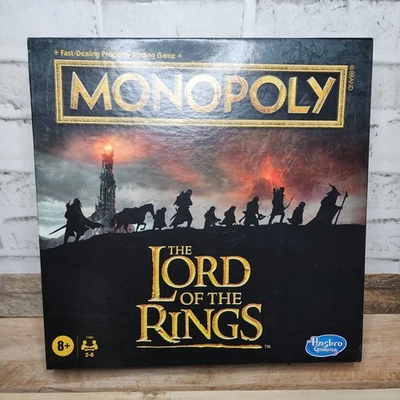 The Lord of the Rings Monopoly Board Game 2021 Hasbro New Open Box - Image 1 of 4
