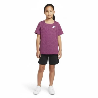 Camisa polar Nike SportsWear Tech para niñas en rosa magenta, diferentes tallas Foto 1 de 2