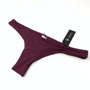 Tavik Ali Mini Swim Bottom Merlot Size Large NEW - Picture 1 of 8