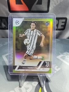 2022 Jade Edition UEFA Club Competitions Gold /50 Nicolo Fagioli #53 Rookie RC - Picture 1 of 2