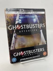 Ghostbusters Afterlife 4K HD Blu-Ray, Original OOP Slipcover ZAVVI Exclusive NEW - Picture 1 of 3