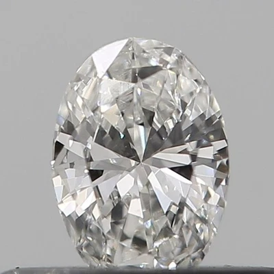 Natural Diamond H/VS Clarity GIA CERTIFIED Loose Oval Cut 4x3 mm Size 0.20 Ct - Image 1 of 4