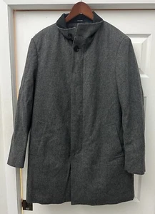 Cardinal of Canada Jacket Mens 40R Gray Wool Loro Piana Storm Sport - Picture 1 of 14