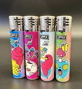 6 X Clipper Jet Lighters, Wind Proof, Refillable. FREE SHIPPING - Picture 1 of 6