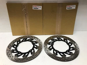 original Bremsscheiben Bremse vorne komplett Yamaha YZF-R1 1000 RN225 2012-2014 - Picture 1 of 5