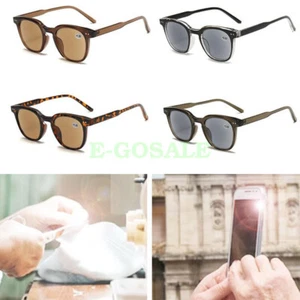 HOT Herren Damen Vergrößerungsbrille Sonnenbrille getönte Mode Lesebrille - Bild 1 von 22