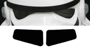 Lenti in plastica dura colorata grigio - Articolo di qualità per casco Stormtrooper - Foto 1 di 1