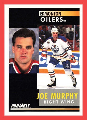 Joe Murphy #206 1991-92 Pinnacle Edmonton Oilers - Image 1 of 2