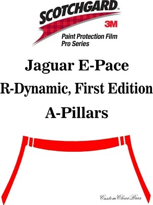3M Scotchgard Paint Protection Pro Series 2020 2021 2022 Jaguar E-Pace R-Dynamic Foto 1 de 3