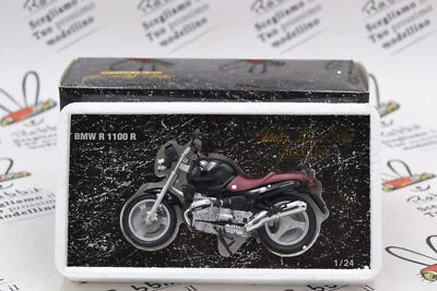 Die Cast " BMW R 1100 - MOTORBIKE - Black " MINICHAMPS Scale 1/24 (242 RR1103) - Image 1 of 3