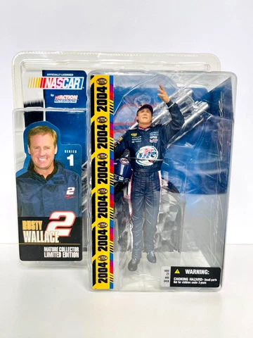 #2 Rusty Wallace 2004 ACTION NASCAR  - Figure 7” Tall - Unopened Cover