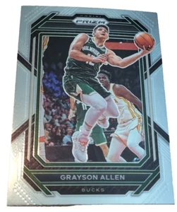 2023 Panini Silver Prizm Grayson Allen #98 Milwaukee Bucks Basketball Card (K9 - Picture 1 of 2