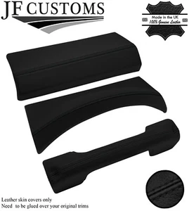 3x rivestimenti in pelle cruscotto punto nero adatti a Land Rover Defender 07-14 - Foto 1 di 6