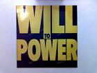 Will To Power - Will To Power NL LP 1988 '*