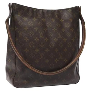 LOUIS VUITTON Monogram Looping GM Shoulder Bag M51145 LV Auth 122462 - Imagen 1 de 21