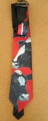 Corbata cuello vaca vintage Ralph Marlin Blake Heilman nueva  Foto 1 de 3