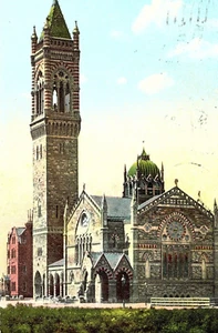Vintage Postkarte Massachusetts, New Old South Church, Boston, MA. um 1908 - Bild 1 von 3