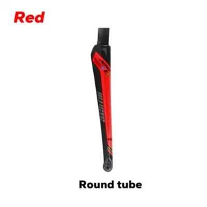 700*25C Carbon Fiber Road Bike Front Fork Disc Brake 12*100mm Thru Axle Glossy - Picture 1 of 42